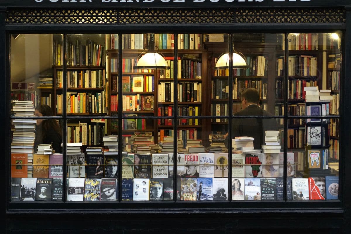 Editorial image selected for The Haunted Bookshop; it does not depict the business