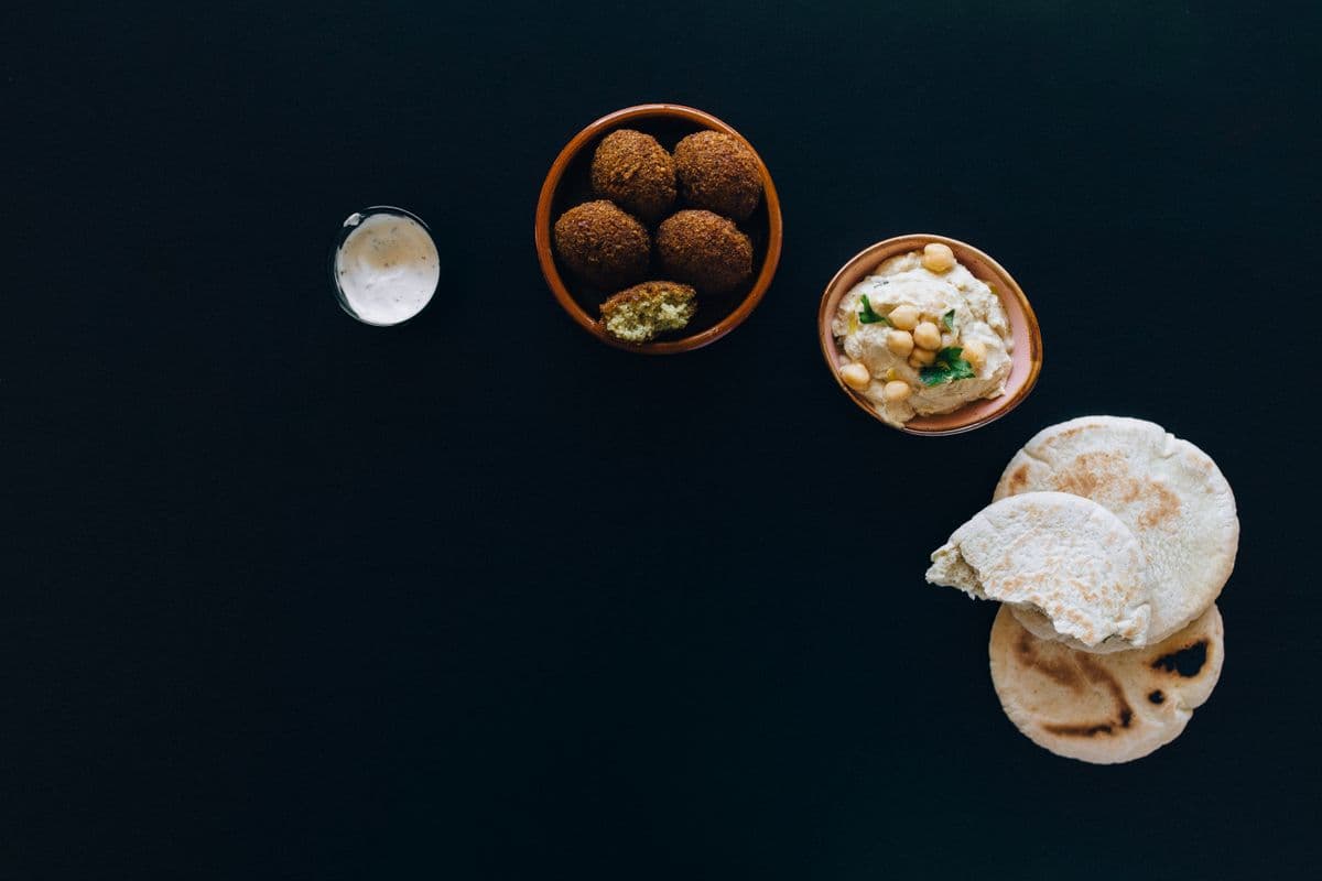 Editorial image selected for Oasis Falafel; it does not depict the business