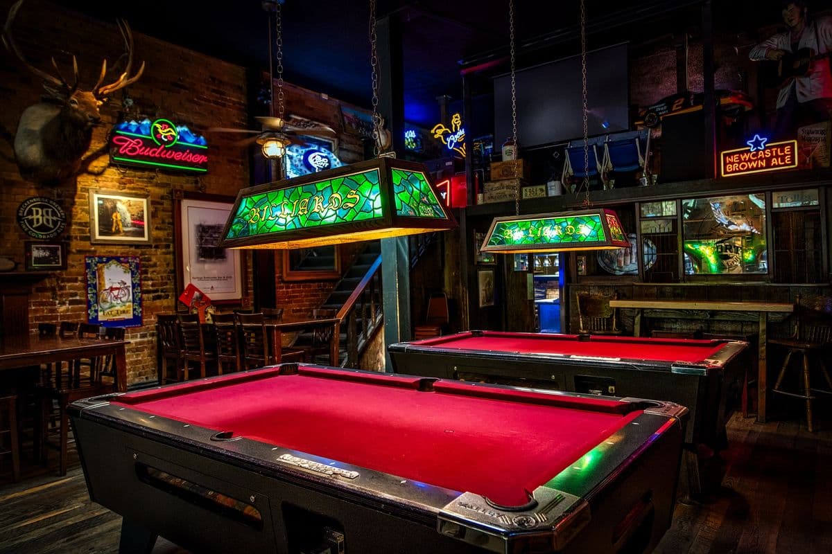 Editorial image selected for TCB Pool Hall; it does not depict the business